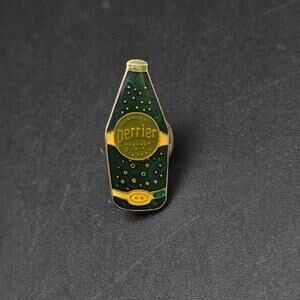 Vintage Pierre Sparkling Water Pin Green Advertisment